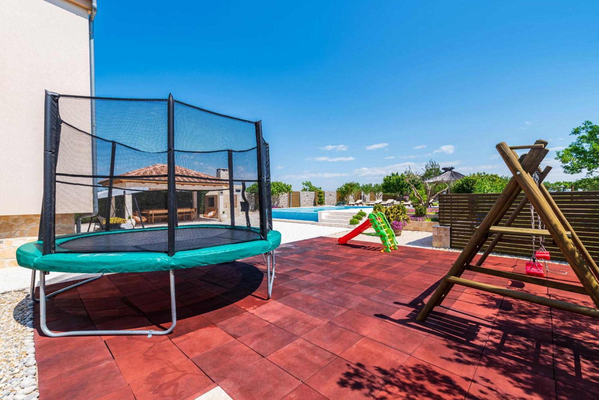 Villa Olive Garden Zadarvillas Pristeg Buitenkant foto