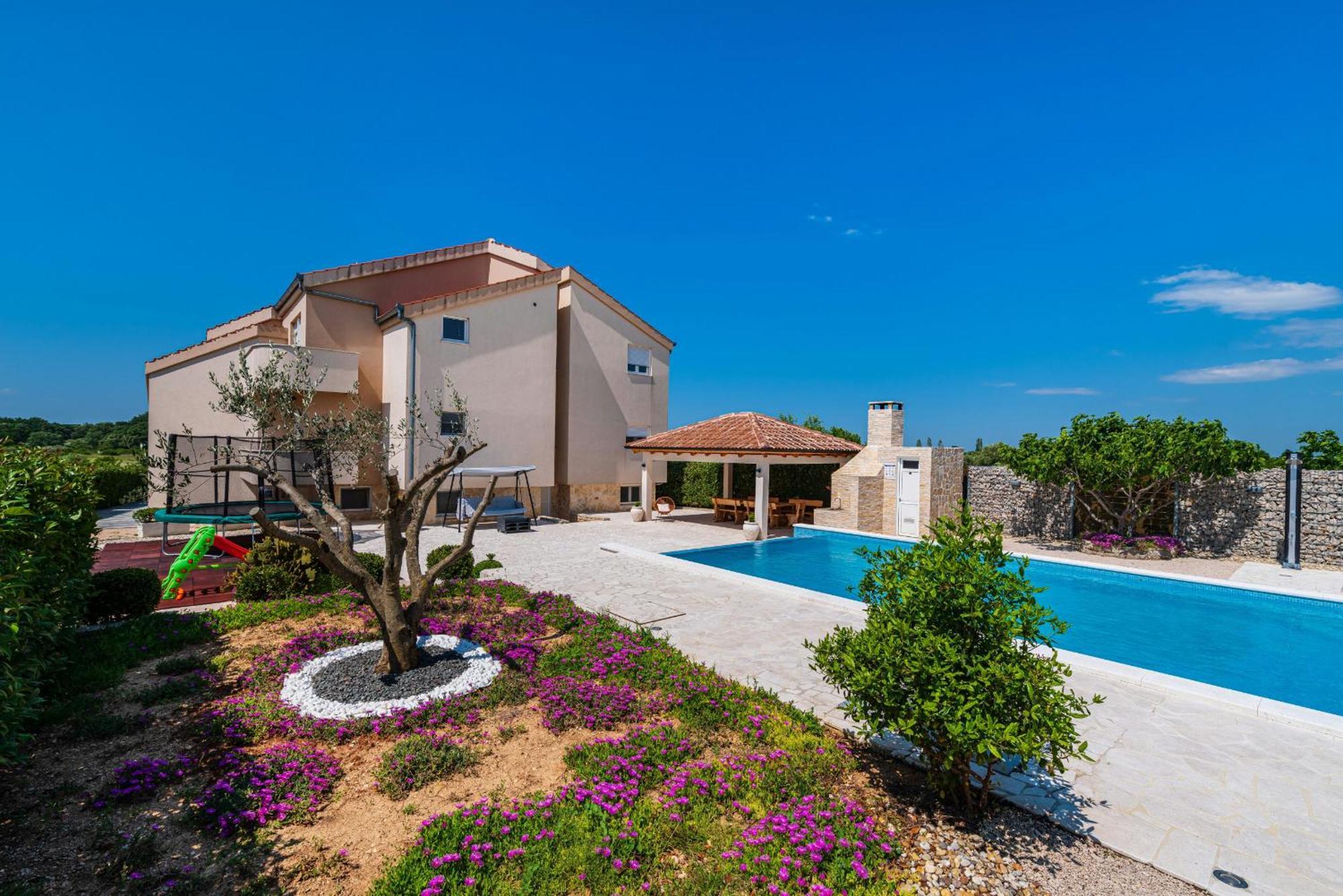 Villa Olive Garden Zadarvillas Pristeg Buitenkant foto