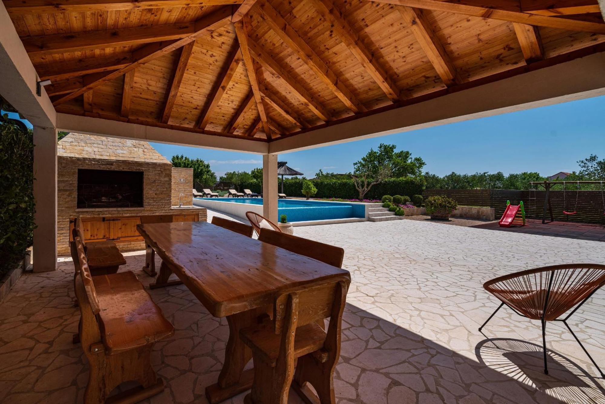 Villa Olive Garden Zadarvillas Pristeg Buitenkant foto