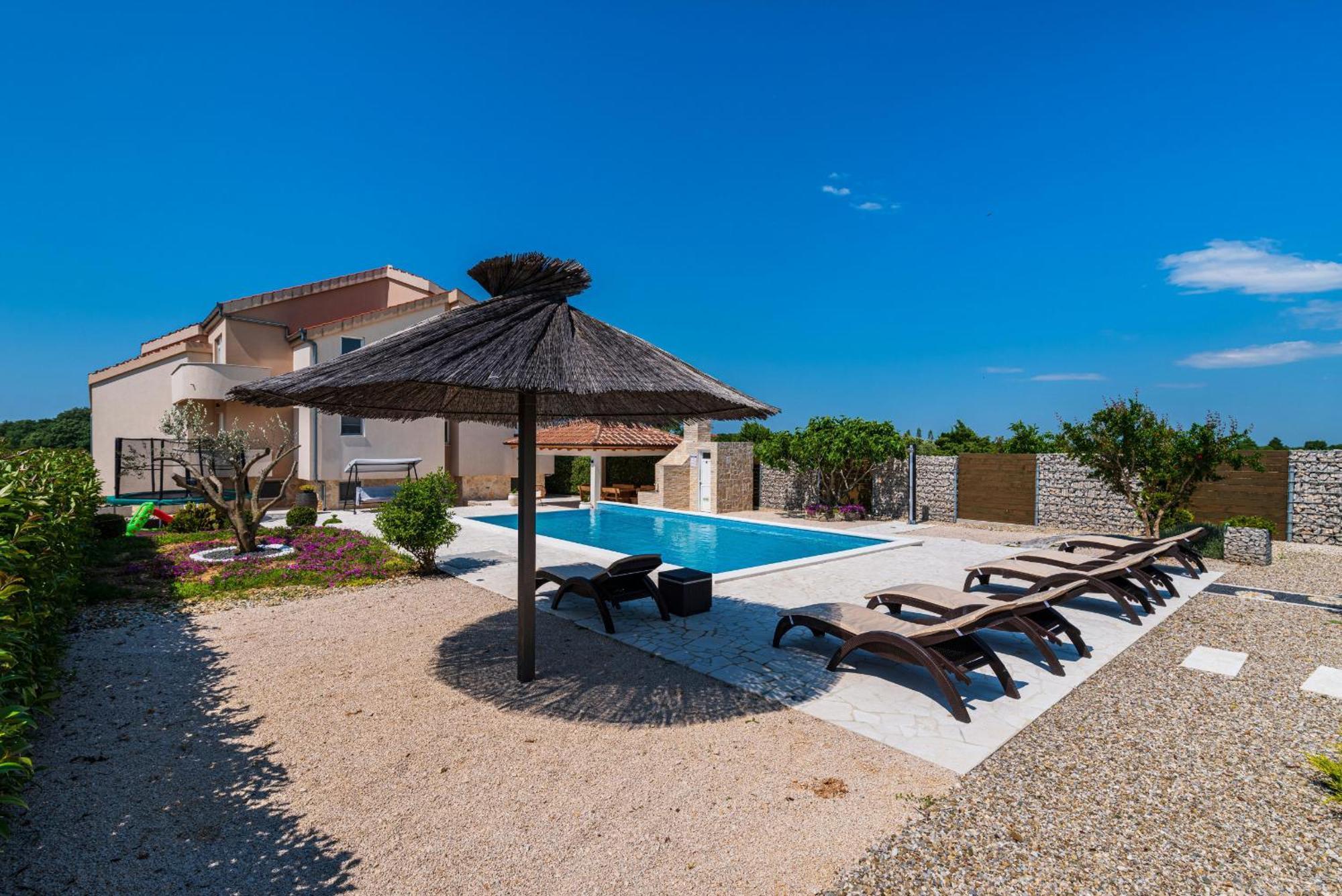 Villa Olive Garden Zadarvillas Pristeg Buitenkant foto