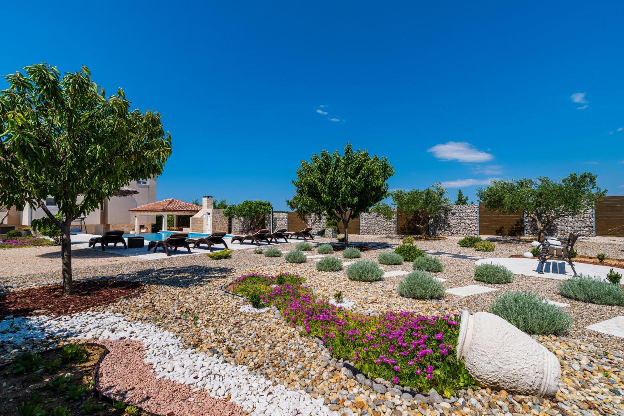 Villa Olive Garden Zadarvillas Pristeg Buitenkant foto